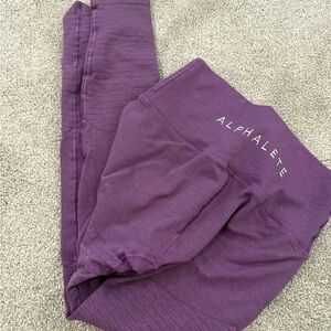 Alphalete Deep Purple Active Leggings